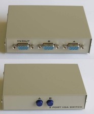 2 Port VGA SVGA Monitor