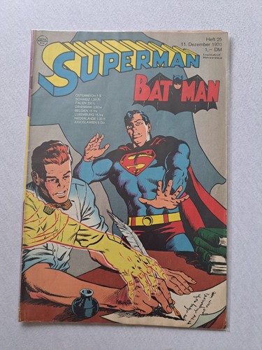 Superman und batman heft - und,