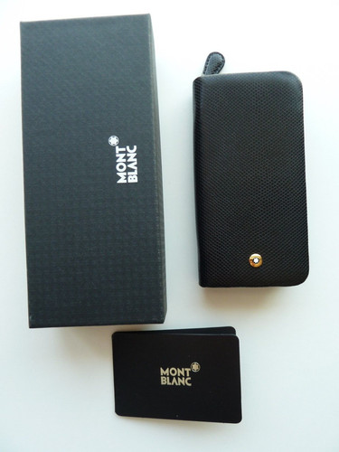 Montblanc boheme lederetui - montblanc,