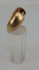 Neugablonz: Design Damen- od. Herrenring Goldtopas Swarovski Elements (117892)