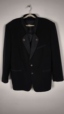OS Trachten Jacke Blazer Leder Gr.54 Trachtenmode
