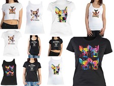 Chihuahua Motiv T-Shirt - Hunderassen Chihuahua Welpen - Damen Hunde Shirt
