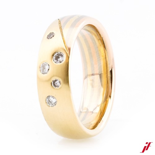 Unikat ring 14k 585 gelbgold - unikat,