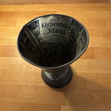 Dr Oetker Messbecher Küchenmaß Blech Antik Retro Vintage Rar