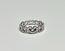 Pandora Ring Heart Swirls