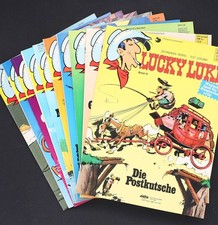 LUCKY LUKE ab Z1 ab 1. Auflage Western Humor Comic Album Ehapa Verlag Morris