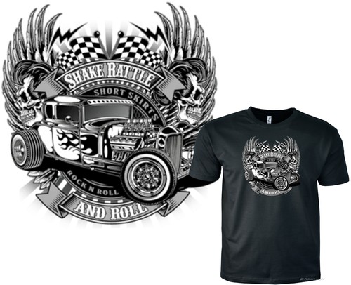 Rockabilly shirt hot rod - rockabilly,
