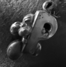 Schlüsselanhänger personalisiert "P", Diddl Maus