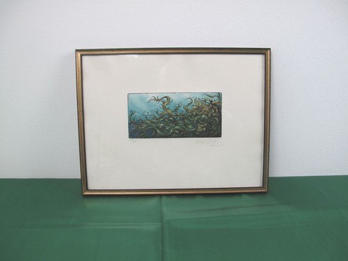Bild medusa farbradierung 80er - bild,