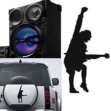 Angus Young Gitarre, Aufkleber von / Aus Vinyl Version v1