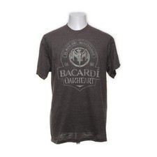 Bacardi, T-shirt, Größe: L, Braun, Baumwolle/Polyester, Print, Herren -Go6