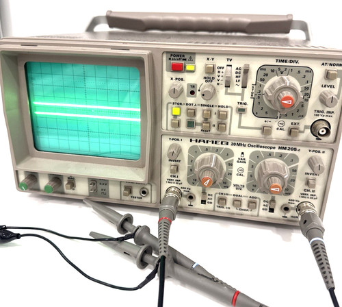 Hameg oscilloscope hm205 in - oscilloscope,
