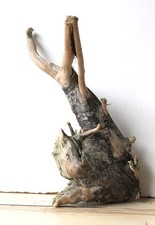 Treibholz Schwemmholz Driftwood  1 Wurzel Dekoration Terrarium 35 cm