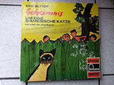 Geheimnis um eine siamesische Katze (Enid Blyton) --Hörspiel LP von  Fontana