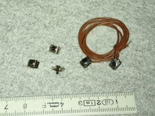 (209) Märklin Spur Z Oberleitung, 5 St. Fahrdrahtklemmen, Art.Nr. 8927