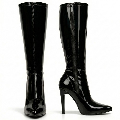 Damen kniehohe stilettoabsatz - damen,