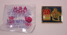 Pin Mc Donald Olympiade USA 1988 Seoul Leichtathletik Hürden Lauf  Neuware