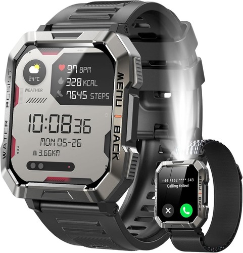 Militär smartwatch herren - militär,