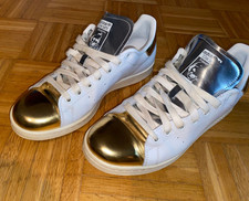 Adidas Stan Smith 43 1/3 weiß gold