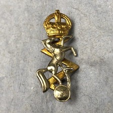 Original Britische Armee Kragen Abzeichen - Elektrische Und Mechanisch