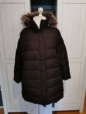 *Land's End* Daunen Mantel Plus Size schokobraun Gr. 52 / 54 Echtdaune NEU