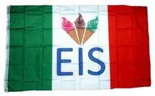 Fahne / Flagge Eis Italien 90