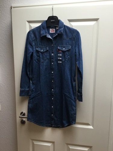 Levi damen jeanskleid blau - levi’s,