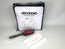 Sofabezug,Sofa, Überzug, Cover,1 Sitzer,80-120 cm Elastischer Schonbezug,Schwarz