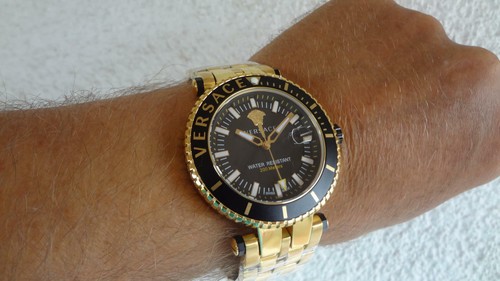 Versace herren uhr - xl, herren-uhr