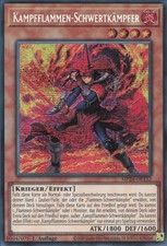 YuGiOh Kampfflammen-Schwertkämpfer MP24-DE132 Secret Rare Deutsch Neu 1st