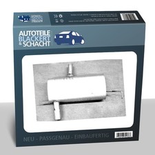 Endschalldämpfer für Audi TT