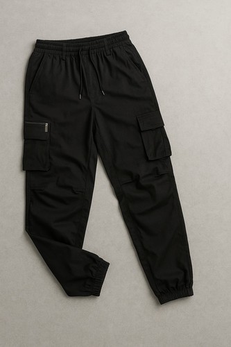 Cargohose schwarz streetwear - cargohose,
