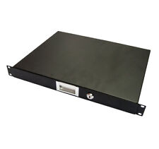 deetech Rackschublade 1 HE abschliessbar, Stahl für 483mm (19") Flightcases