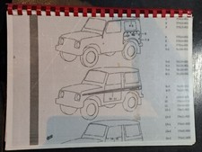 Suzuki SJ410 Teilekatalog, Explosionszeichnungen