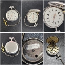 Antike Silber Taschenuhr