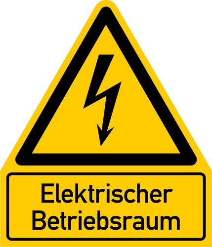 Warnaufkleber w012 - warnaufkleber,