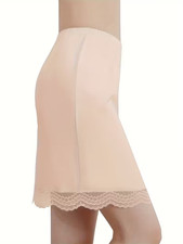 Damen Unterrock mit Spitze