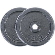 15 kg Hantelscheiben Set 2x7,5