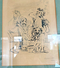 Oskar Kokoschka Lithographie