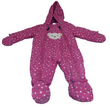Baby Schneeanzug Skianzug Overall von Steiff in pink / rosa w.NEU Größe 62