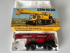 Liebherr LTM1030  Autokran A. SCHOLPP  Conrad #3076  1:50  OVP  Sondermodel
