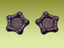 Batterie-Befestigungsmuttern Flügelmutter M8 Gewinde rot für IHC Mc Cormick