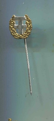 Anstecknadel kreuz hammer - anstecknadel, mit