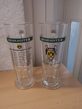 Brinkhoff`s No1 2 Bierkrüge Glas 0,25l BVB 09 Heimspiele 1999 Champions 1997