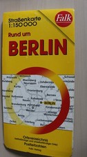 Falk Stadtplan - Straßenkarte - Rund um Berlin - Patentfaltung   1:50.000 /B1737