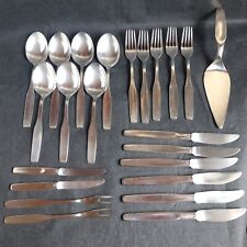 WMF 3600 Wagenfeld Bauhaus 23 Tafel-Besteckteile versilbert 90er Auflage 50erOvp