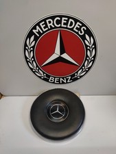 Mercedes W110 W111 W113 Pralltopf Lenkradtopf Schwarz Chrom