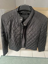 Zara Man Herren Stepp Jacke Gr. S Schwarz 