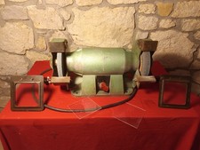 Doppelschleifbock Schleifbock Polierbock VEB GALVANOTECHNIK Leipzig DDR DS 200/2