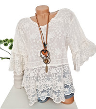 Damen  Bluse Bohemian Boho